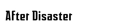 After Disaster