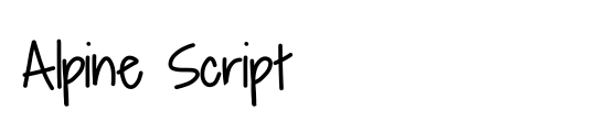 Alpine Script