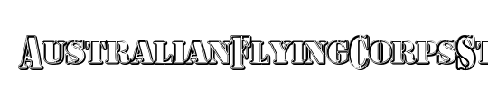 AustralianFlyingCorpsStencilT