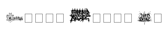 Black Metal Logos