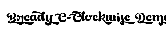 Bready C-Clockwise Demo