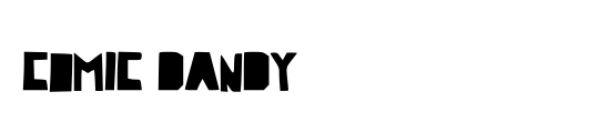 Comic Dandy