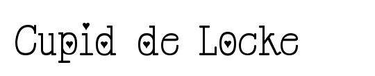 Cupid de Locke