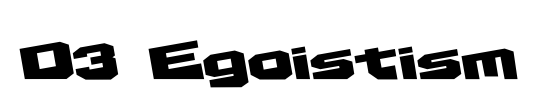 D3 Egoistism extra