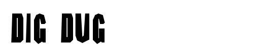 DIG DUG
