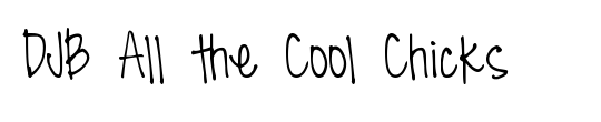 DJB All the Cool Chicks