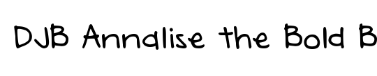 DJB Annalise the Bold
