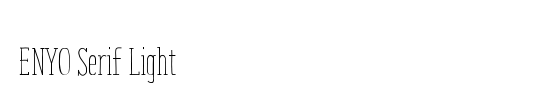 ENYO Serif Light