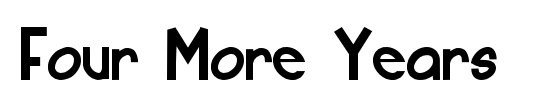 Four More Years