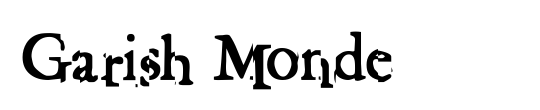 Garish Monde