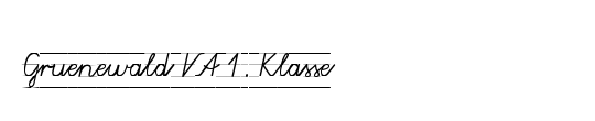 Gruenewald VA 1. Klasse