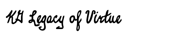 KG Legacy of Virtue