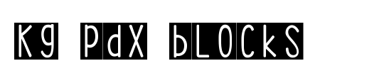 KG PDX Blocks