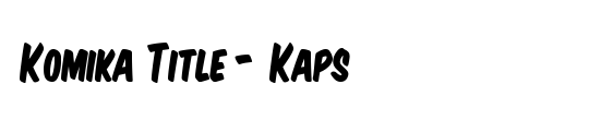 Komika Title - Kaps