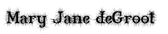Mary Jane deGroot