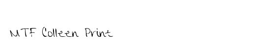 MTF Colleen Print