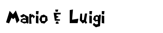 Mario & Luigi