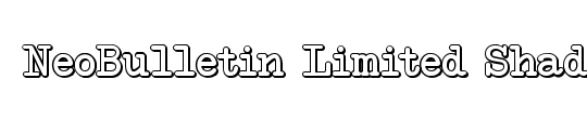 NeoBulletin Limited Shadow