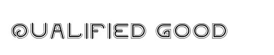 QUALIFIED GOOD