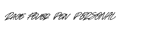 Race Fever Pen PERSONAL
