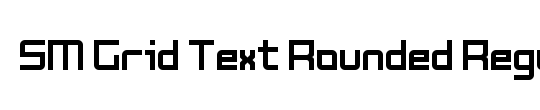SM Grid Text Rounded