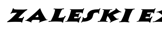 Zaleski Ex italic