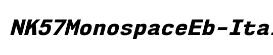 NK57 Monospace