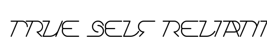 True Self Reliant