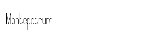 Montepetrum