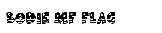 Bodie MF Flag