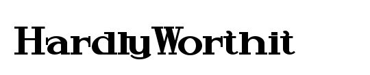 HardlyWorthit