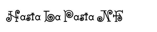 Hasta La Pasta NF