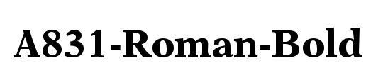 A831-Roman