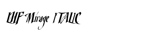 LHF Mirage ITALIC
