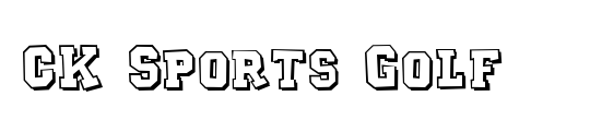 CK Sports Golf