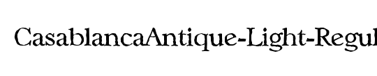 CasablancaAntique-Light