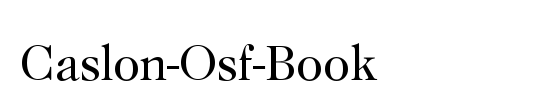Caslon-Osf