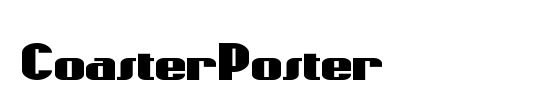 CoasterPoster