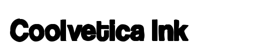 Coolvetica Ink