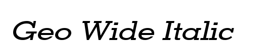 Geo Wide