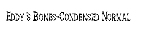 Eddy's Bones-Condensed