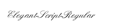 Elegant-Script