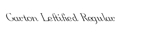 Garton Leftified Regular