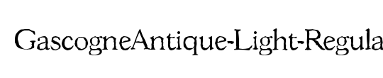 GascogneAntique-Light
