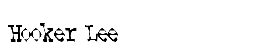Hooker Lee