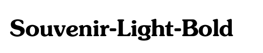 Souvenir-Light-Bold