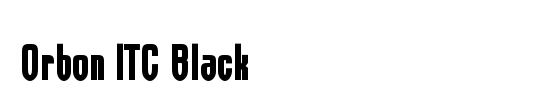 Orbon ITC Black