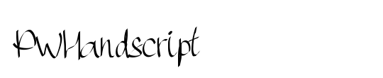 PWHandscript
