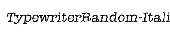 TypewriterRandom
