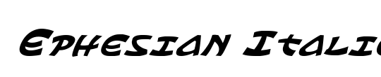 Ephesian Italic